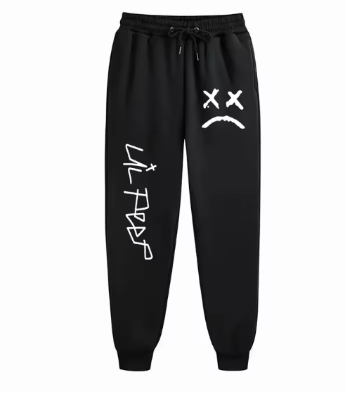 Lil Peep Cry Baby Men’s Soft Running Joggers – Bodybuilding Sweatpants, Long Sports Training Trousers