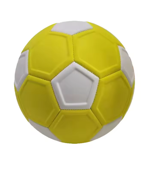 Size 5 Curve Football – Youth Recreational Training & Match Ball, Orange Outdoor Backyard Soccer