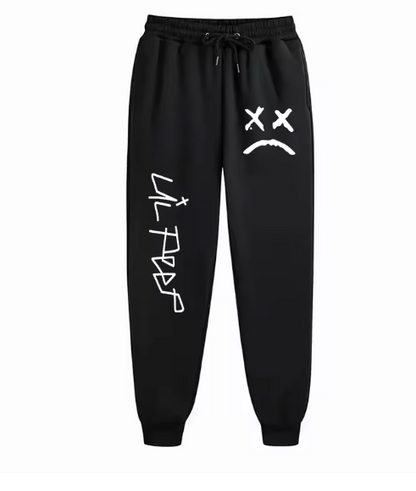 Lil Peep Cry Baby Men’s Soft Running Joggers – Bodybuilding Sweatpants, Long Sports Training Trousers
