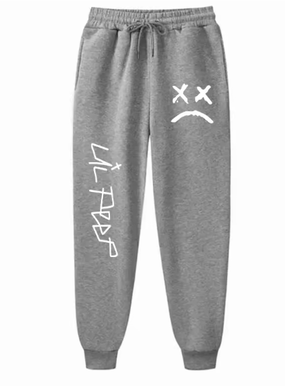 Lil Peep Cry Baby Men’s Soft Running Joggers – Bodybuilding Sweatpants, Long Sports Training Trousers