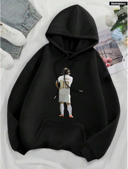 Real Madrid Luka Modrić Big Size Hoodie – Dinamo Zagreb, Tottenham Hotspur & Spain Football Tribute