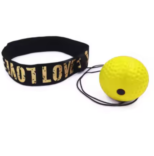 Head-Mounted Boxing Reflex Ball – Speed Punching Ball for Fighting, Sanda Training, and Home Fitness