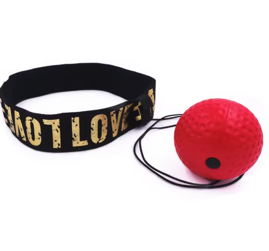 Head-Mounted Boxing Reflex Ball – Speed Punching Ball for Fighting, Sanda Training, and Home Fitness